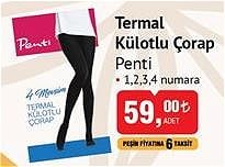 Penti Termal Külotlu Çorap  image