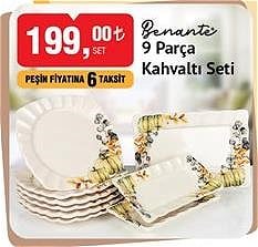 Benante 9 Parça Kahvaltı Seti image