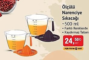 Ölçülü Narenciye Sıkacağı 500 ml image