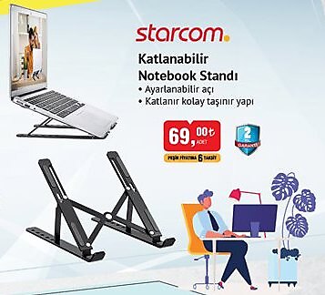 Starcom Katlanabilir Notebook Standı image