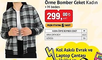 M.Botti Studio's Örme Bomber Ceket Kadın image