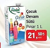 Pınar Çocuk Devam Sütü 1 L image