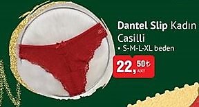 Casilli Dantel Slip Kadın image