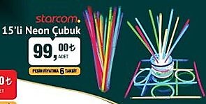 Starcom 15'li Neon Çubuk image