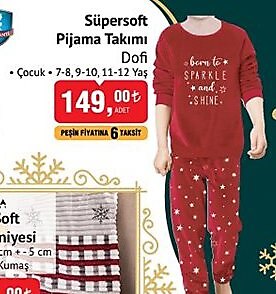 Dofi Süpersoft Pijama Takımı | İndirimde Market