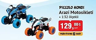 Piccolo Mondi Arazi Motosikleti 1:32 Ölçekli image