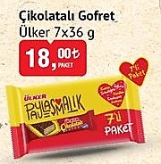 Ülker Çikolatalı Gofret 7x36 g image