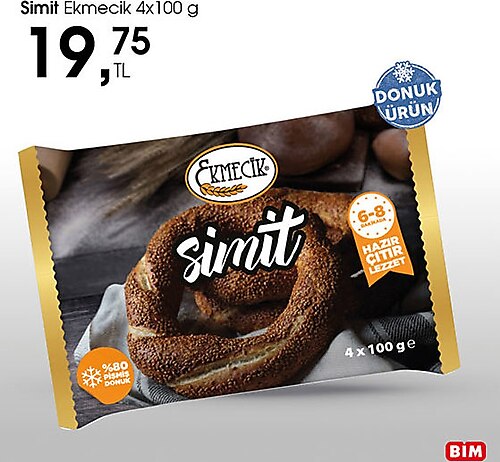 Ekmecik Simit 4x100 g image