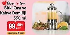 Glass in Love Bitki Çayı ve Kahve Demliği 350 ml image