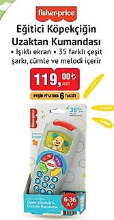 Fisher Price Eğitici Köpekciğin Uzaktan Kumandası image