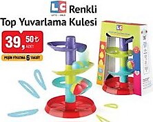 Lc Renkli Top Yuvarlama Kulesi image