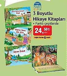 Martı Çocuk 3 Boyutlu Hikaye Kitapları image