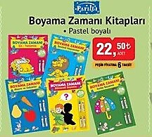 Parıltı Boyama Zamanı Kitapları image