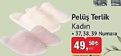 Kadın Peluş Terlik  image