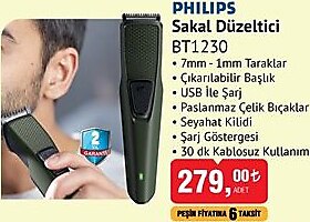 Philips BT1230 Sakal Düzeltici image