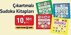 Çıkartmalı Sudoku Kitapları image