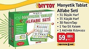 Dıytoy Manyetik Tablet Alfabe Seti image