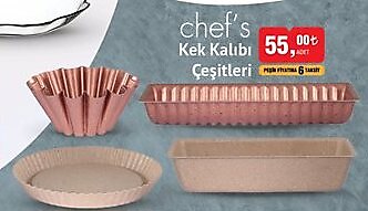 Chef's Kek Kalıbı Çeşitleri image