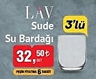 Lav Sude Su Bardağı 3'lü image