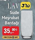 Lav Sude Meşrubat Bardağı 3'lü image