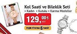 Kol Saati ve Bileklik Kadın image