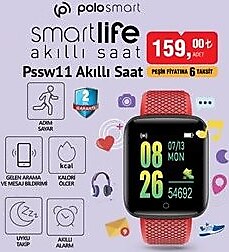 PoloSmart Pssw11 Smartlife Akıllı Saat image