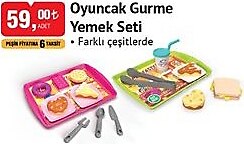 Oyuncak Gurme Yemek Seti image