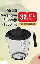 Okyanus Home Ölçülü Narenciye Sıkacağı 1000 ml  image