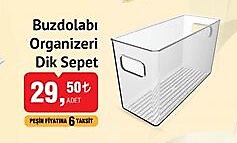 Buzdolabı Organizeri Dik Sepet  image