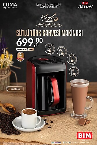 Abdullah Efendi Keyif Sütlü Türk Kahvesi Makinesi image