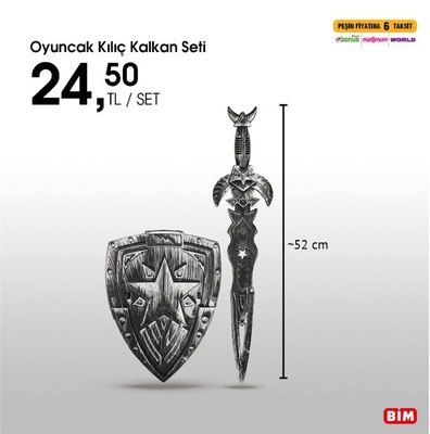 Kılıç Kalkan Seti Oyuncak image