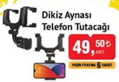 Dikiz Aynası Telefon Tutacağı image