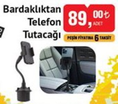 Bardaklıktan Telefon Tutacağı  image