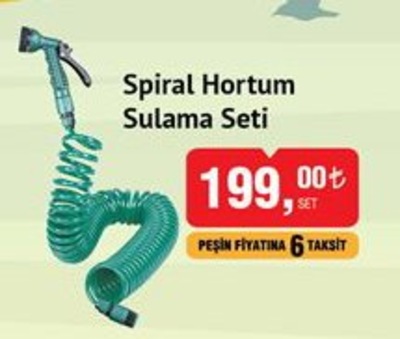 Spiral Hortum Sulama Seti image