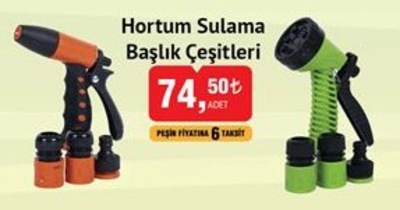 Hortum Sulama Başlık Çeşitleri  image