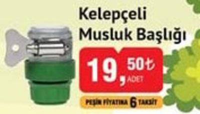 Kelepçeli Musluk Başlığı image