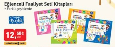 Parıltı Eğlenceli Faaliyet Seti Kitapları image