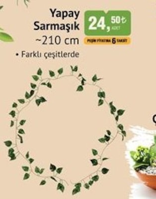 Yapay Sarmaşık 210 cm image