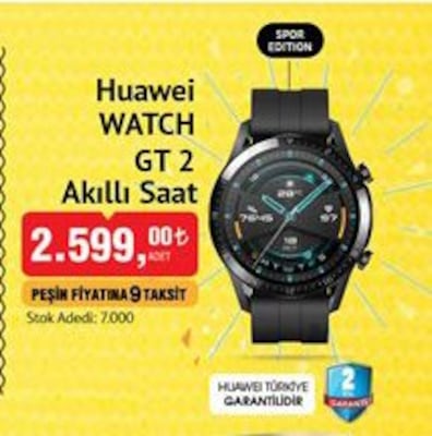 Huawei Watch GT 2 Spor Edition Akıllı Saat image