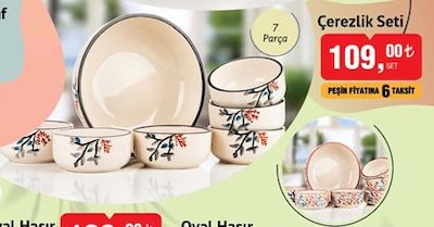 Benante Çerezlik Seti 7 Parça image