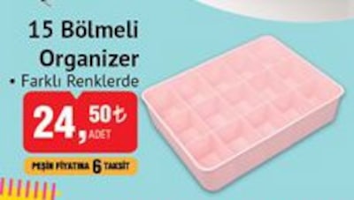 15 Bölmeli Organizer image