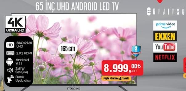 65 İnç Uhd Android Led Tv image