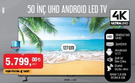 50 İnç Uhd Android Led Tv image