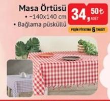 Masa Örtüsü image