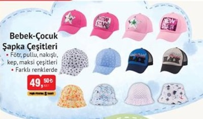 Bebek-Çocuk Şapka Çeşitleri image