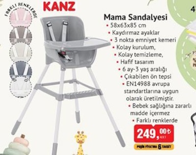 Kanz Mama Sandalyesi image
