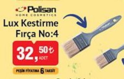 Polisan Lux Kestirme Fırça No:4 image