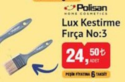 Polisan Lux Kestirme Fırça No:3 image