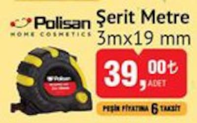 Polisan Şerit Metre 3mx19 mm image