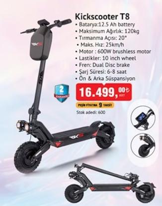 Kickscooter T8 image